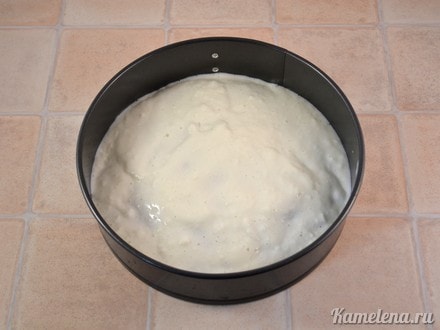 На дно разъемной формы положить