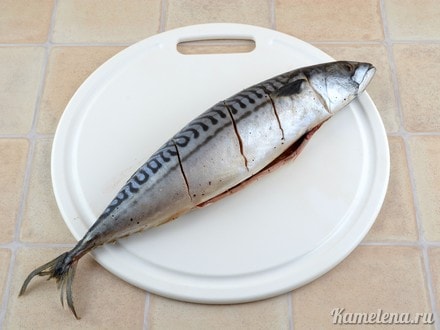 Скумбрию разморозить,