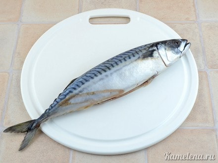 Скумбрию разморозить,