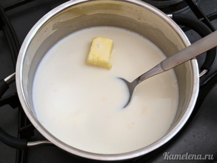 Готовим соус.
В маленькую