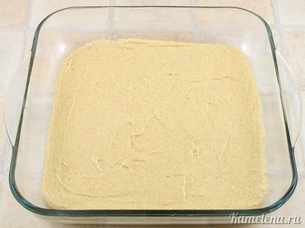 Форму смазать маслом, я