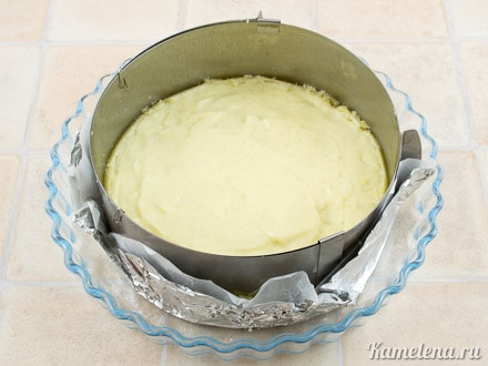 Вынуть из духовки, выложить