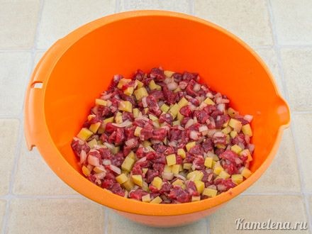 Начинка для эчпочмаков с мясом