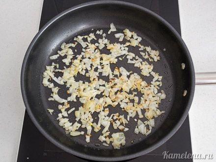 На сковороде с растительным