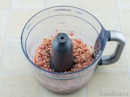 Измельчить как можно мельче.