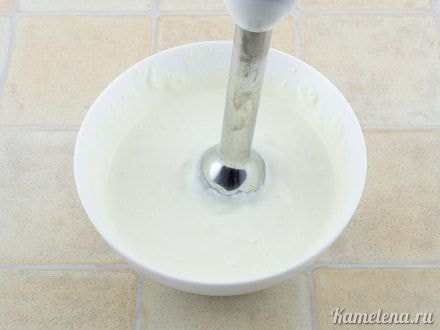 Готовим белый мусс. Йогурт,