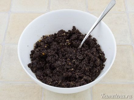 Перемешать, начинка из мака