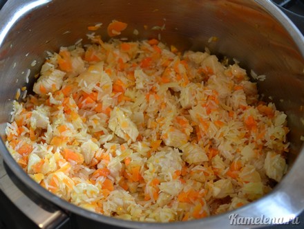 Как приготовить Куриное филе с рисом в духовке рецепт пошагово