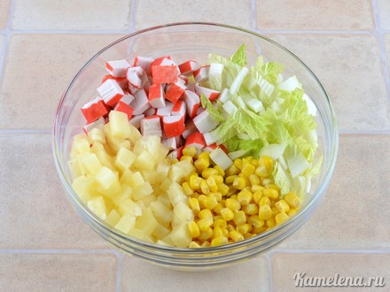 Рецепты салатов с крабовыми палочками