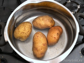 Как вкусно приготовить - Салат из маринованных опят и картофеля