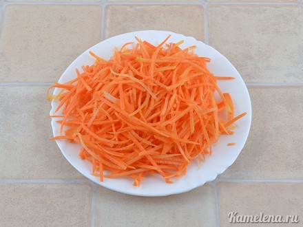 Постный салат с корейской морковью - рецепты с фото