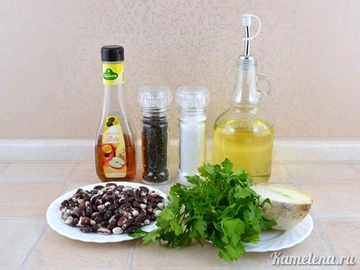 Салат с фасолью и колбасой, вкусных рецептов с фото Алимеро