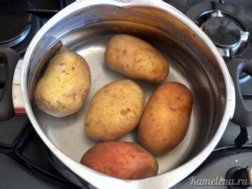картофельная запеканка с фаршем и грибами на сковороде рецепт с фото | Дзен