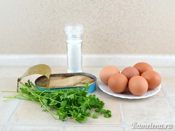 Яйца с печенью трески - Пошаговый рецепт с фото | Закуски