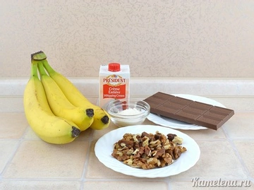Пошаговый рецепт бананового печенья