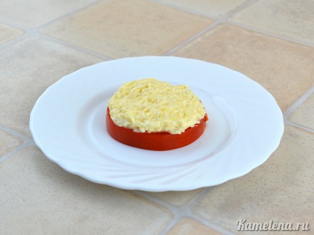 Салат из помидоров с сыром и чесноком – пошаговый рецепт приготовления с фото