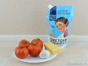 Запеченные помидоры с сыром и чесноком - рецепт с фото и пошаговой инструкцией Cook Help