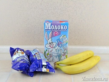 Молочный коктейль с бананом - рецепты с фото
