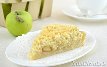 Рассыпчатый яблочный пирог