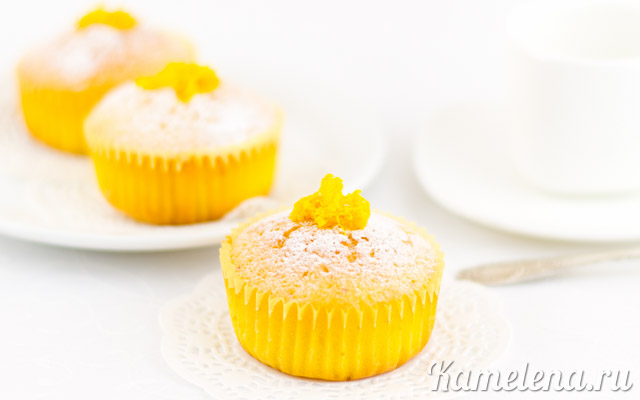 Апельсиновые кексы — 33 рецепта с фото
