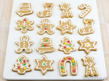 Новогоднее печенье с глазурью - пошаговый рецепт с фото на slep-kostroma.ru