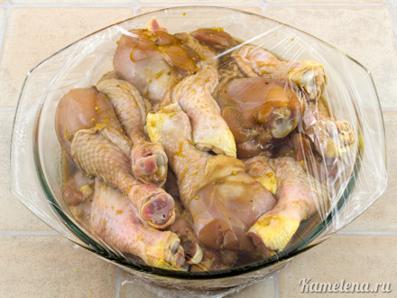 Куриные ножки в медово-соевом соусе в духовке - рецепт приготовления с пошаговыми фото