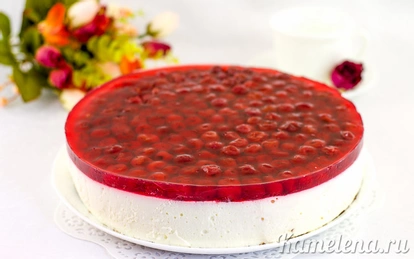 Творожный торт с желе и фруктами - пошаговый рецепт с фото на prachka-mira.ru