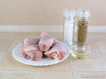 Куриные ножки в духовке - простой рецепт