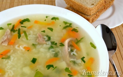 Куриный суп с рисом и картошкой - рецепт с фото пошагово