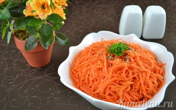 Салат из сырой свеклы и моркови