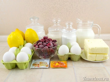 Пошаговый рецепт лимонного торта