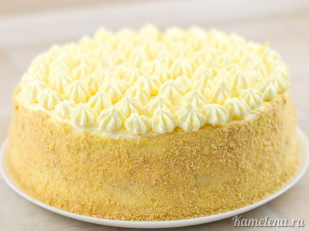 Торт с лимонным муссом - как приготовить самый вкусный лимонный торт