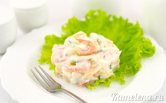 Самый вкусный салат с кальмарами — 8 рецептов очень вкусных праздничных салатов