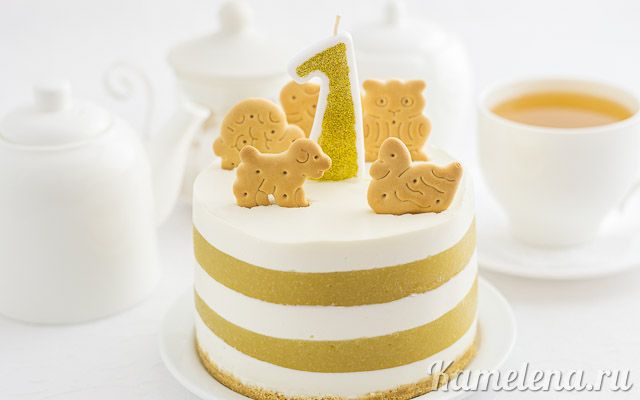 Торт ребенку на день рождения - пошаговый рецепт