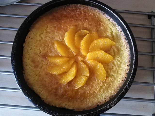 Песочный пирог с лимоном и апельсином
