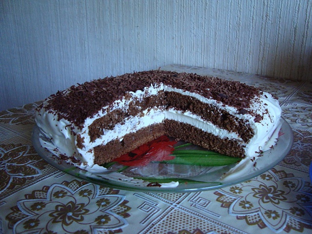 Шоколадный торт киндер молочный ломтик | Пошаговый рецепт