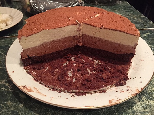 Торт «Шоколадное трио»