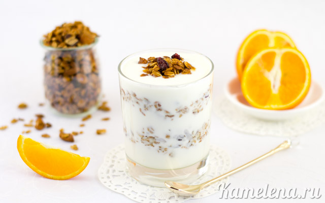 Granola — step-by-step recipe with photos — Kamelena