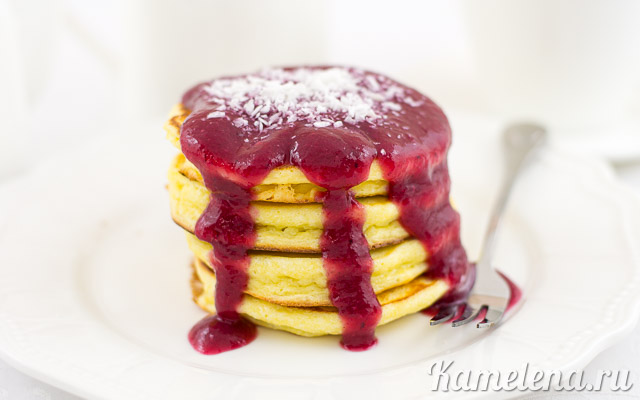 Cottage Cheese Pancakes — step-by-step recipe with photos — Kamelena